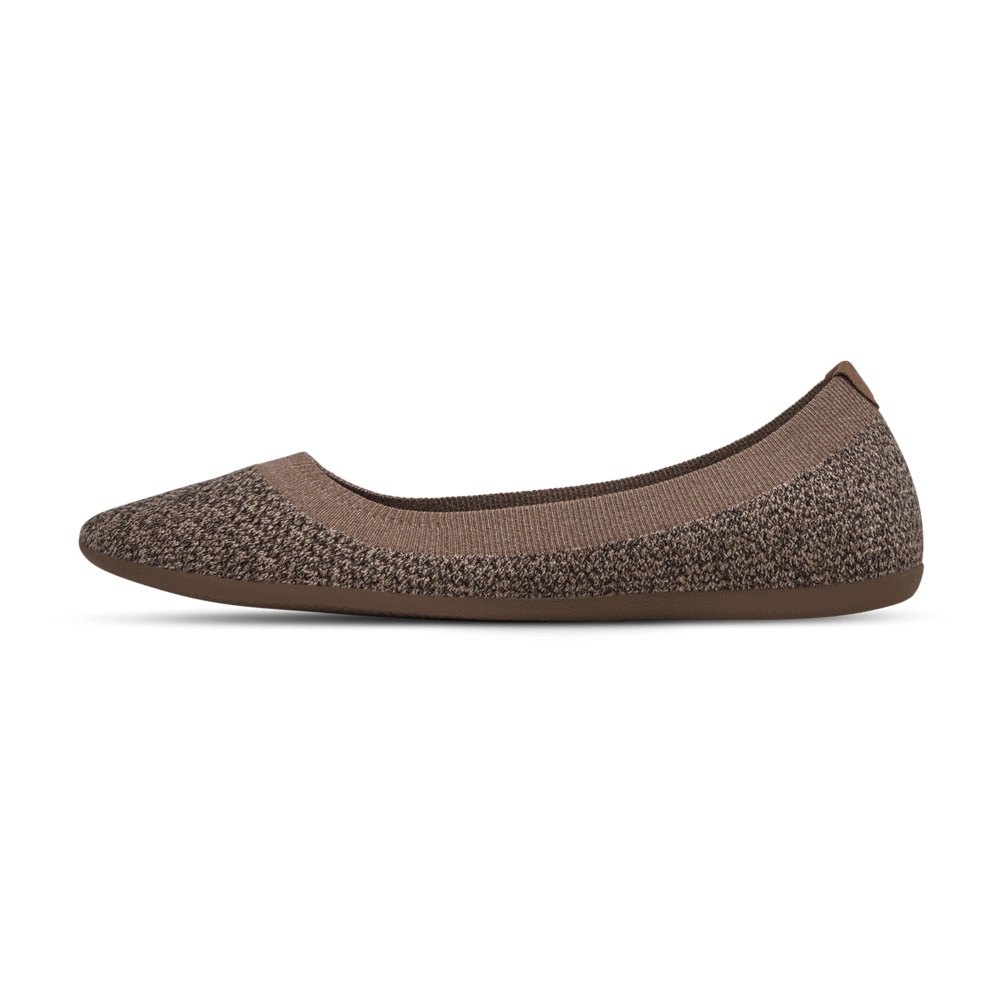 Allbirds Women\'s Flats Dark Grey - Tree Breezers - 03491JNET